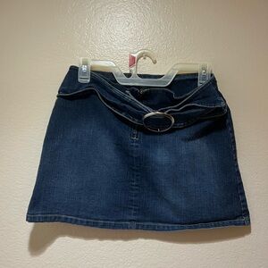 Vintage Jean skirt with cute buckle